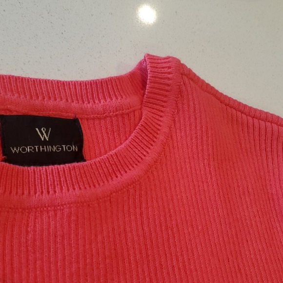 Coral/red Knit shirt - Picture 3 of 3